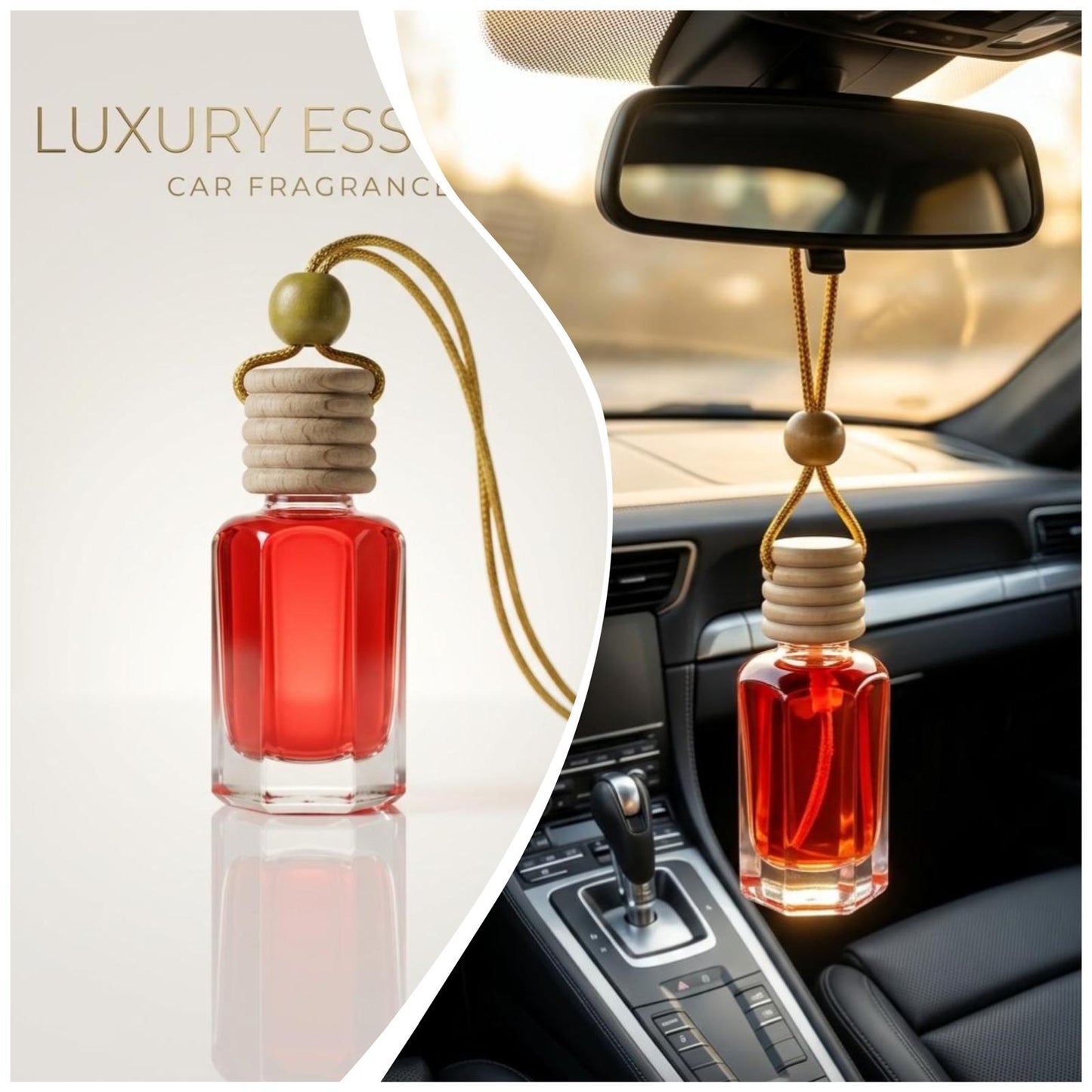 Luxury Hanging Car Diffuser – Long Lasting Premium Car Fragrance - 12 ML