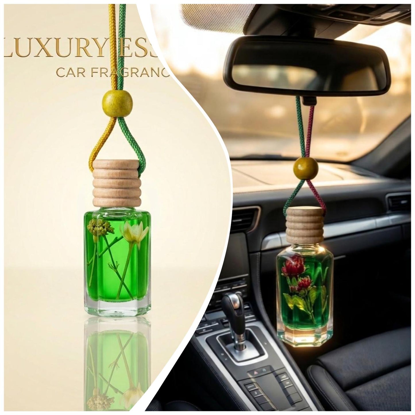 Luxury Hanging Car Diffuser – Long Lasting Premium Car Fragrance - 12 ML